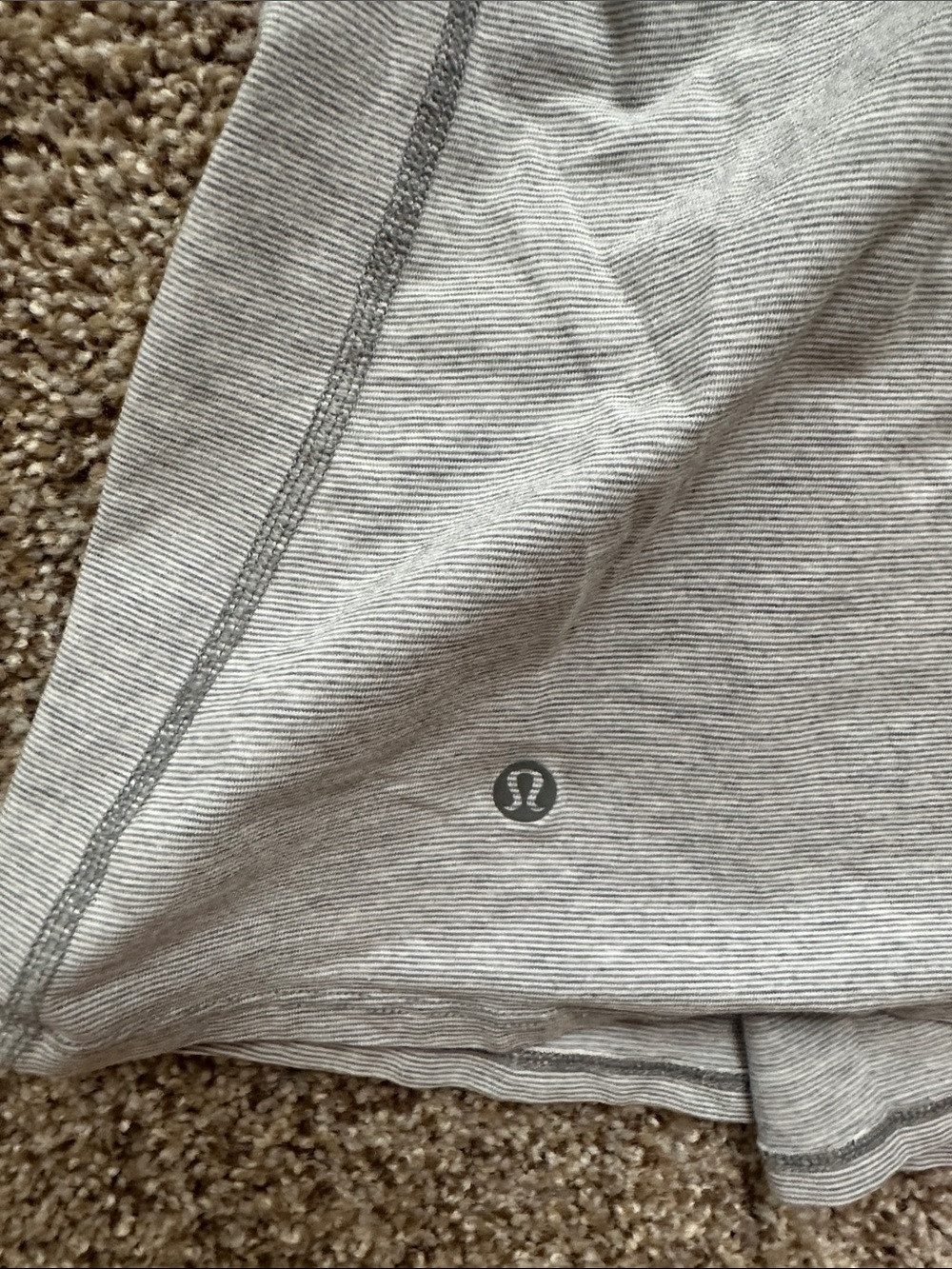 lululemon athletica Light Gray Long-Sleeve Boatneck Tee - Picture 3 of 4